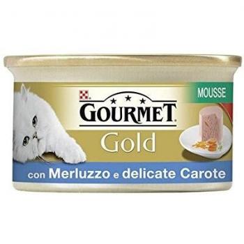 Gourmet Gold Mousse Merluzzo/Carote Gr. 85