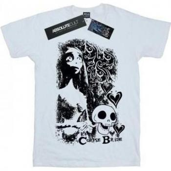 T-shirt Uomo con Logo Teschio Corpse Bride