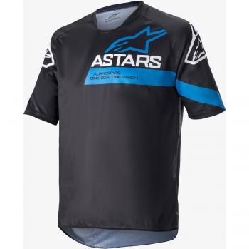 Maillot Alpinestars bicicleta Racer V3 manga corta negro azul - M