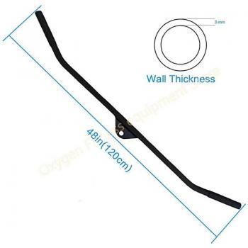 Sistema de Polea con Barra Retráctil para Máquina de Cable, Ejercicios de Bíceps, Tríceps, y Espalda, Ideal para Gimnasio Doméstico, Barras de Fitness Ajustables 29/39/48 Pulgadas