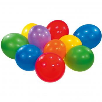 AMSCAN 45510 – 10 runde Latex-Ballon, 25,4 cm (10 Stück)