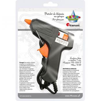 Titanum, Pistola Colla Calda con 2 Stick 7mm