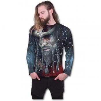 Herrens Viking-wrap t-shirt – Spiral S