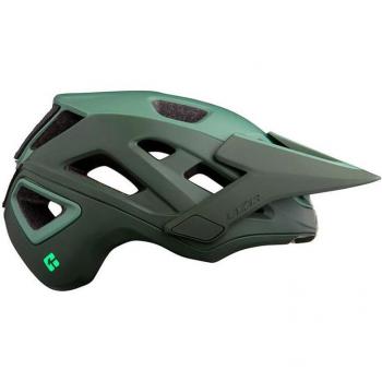 Nombre equivalente: Casco de ciclismo Lazer Jackal con tecnología KinetiCore en verde