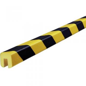 Profilé de protection des chants type G, rouleau de 5 m, jaune/noir