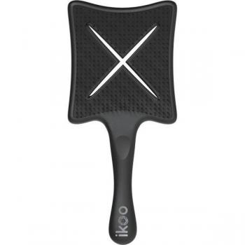 Ikoo Cepillo Plano Paddle X Beluga Negro Unisex 1 pieza