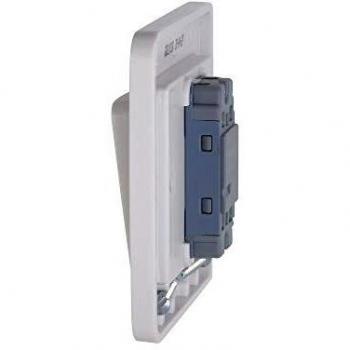 Lisse Wide Rocker Light Switch 10AX - Schneider Electric