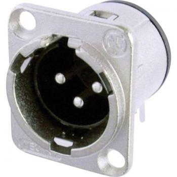 Neutrik NC3MD‑H 3‑Pin XLR Right‑Angle Connector – 1 Piece, Silver
