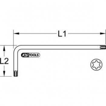 KS TOOLS Tournevis coudé 151.4446