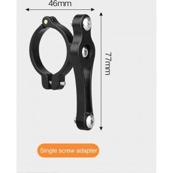 Système d’attache bouteille et tasse à guidon vélo robuste