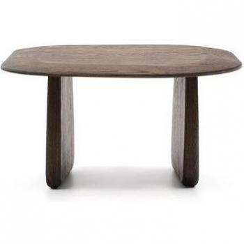 Mörk Ek Sidovägg 70x70