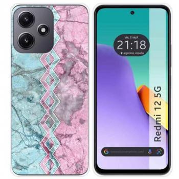 Tumundosmartphone Funda Silicona Xiaomi Redmi 12 5G Mármol 08