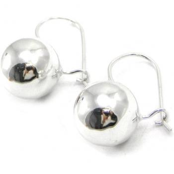 Lustre de Lune – Boucles en rhodium 12 mm