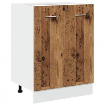 Unterschrank Altholz-Optik 60x46x81,5 cm Holzwerkstoff Vidaxl