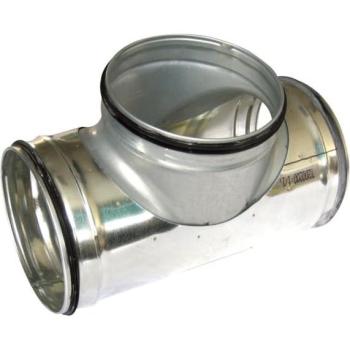 Té Égal Galvanisé 400mm avec Joints