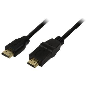 HDMI‑Ethernet 1,8 m LogiLink – 2×A-Stecker, 180° schwenkbar