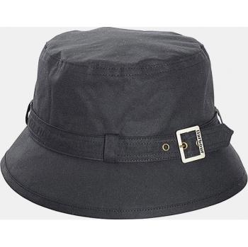 Gorro Barbour Negro Encerado