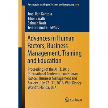 Advances in Human Factors Business Management Training and Education