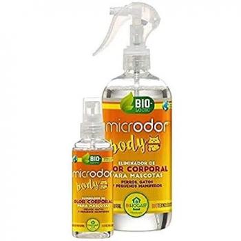BACTEMIA Microdor Body 75ml Remover Scent Body For Dogs, Cats And Small Mammals
