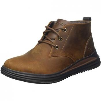 SKECHERS Proven 204670-cdb Stivaletti Uomo Marrone 40