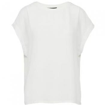 S. Oliver Black Écru T-Shirt