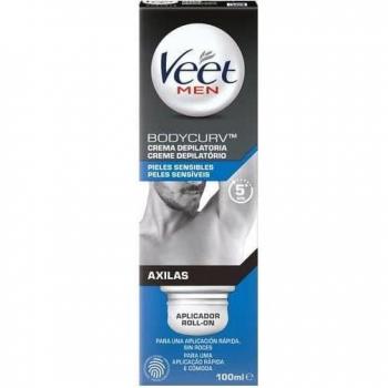 Veet Roll-on Depilatorio Ascelle Uomo Pelle Sensibile 100 ml