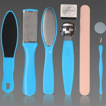 Kit pédicure professionnel – Fichier, décapant, râpe et plus