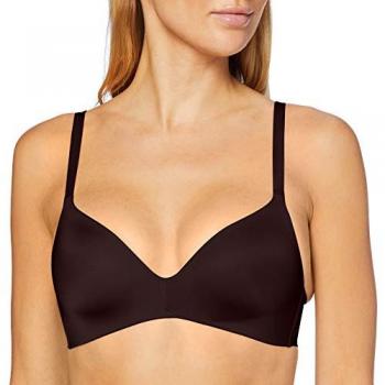 Brown 007HD Women’s Non‑Wire Bra Size 36B