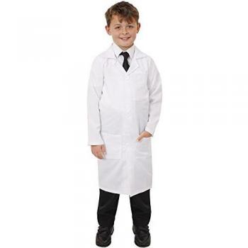 Child’s White Lab Coat Costume – Medium