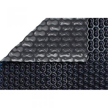 Manta Solar para piscina 400 micras eco 6 x 4m con refuerzo en los anchos