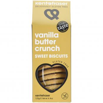 Kent & Fraser - Gluten Free Vanilla Butter Crunch Cookies - 125g