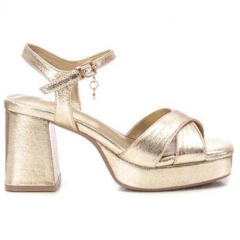 Sandalias de Tacón XTI 143816 para Mujer en Dorado