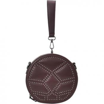 Rivet-Decorated Women's Shoulder Bag
