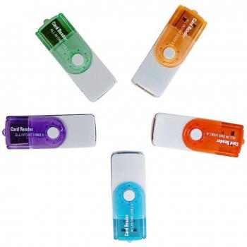 Lecteur de carte mémoire USB multifonction 4 en 1