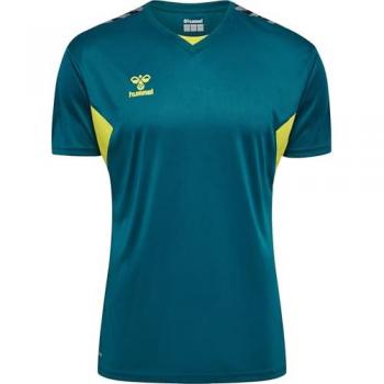 HUMMEL Herren Shirt hmlAUTHENTIC PL JERSEY S/S - Blau - M