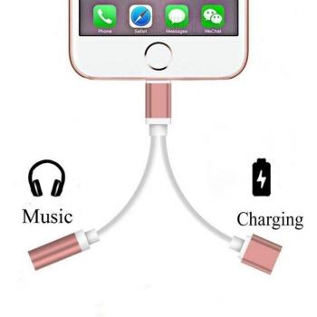 Adaptador de Audio 3,5 mm para iPhone X, 7 y 8 Plus