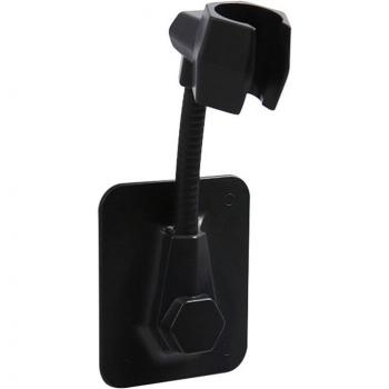 Black Shower Rail Holder Bracket