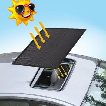 Ombre pour toit ouvrant de voiture anti-moustiques