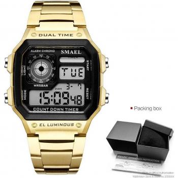 Reloj Digital SMAEL para Hombre, Resistente al Agua