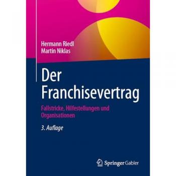 Der Franchisevertrag, Fachbücher von Martin Niklas, Hermann Riedl