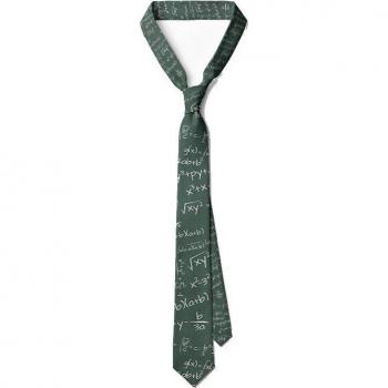 Corbata Digital 3D Negra para Hombre