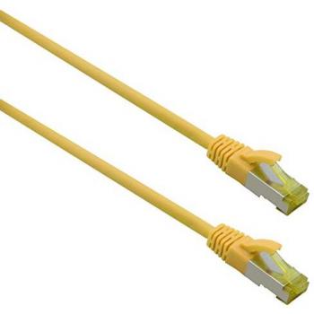 Helos UltraPatch Kabel S/FTP Cat 6a TPE gelb 1,0m