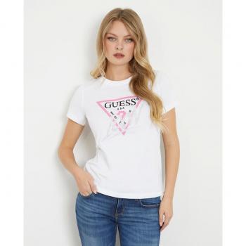 Guess Women's Icon Logo Short Sleeve T-Shirt