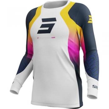 Camiseta Motocross Aerolite Ultra Negro Rosado