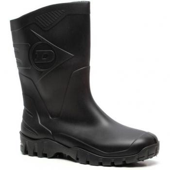 Stivali Dunlop Neri Impermeabili in PVC 47
