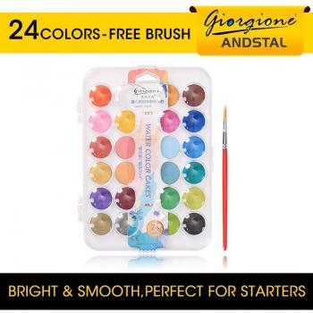 Andstal Aquarellfarben Set 48 Farben