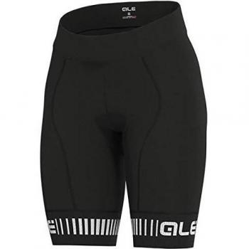 Alé Cycling Prr Strada Short de Cyclisme, Noir/Blanc, XL Femme