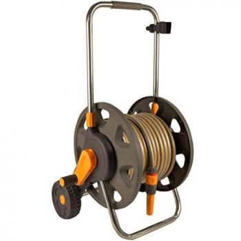 Hozelock Carrello assemblato per 60 M con 30 M di tubo da 15 mm