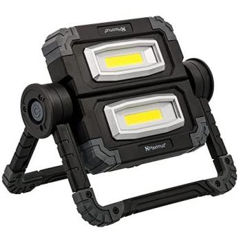 Projecteur LED portable rotatif Maximus 2x10W 1000 Lumen
