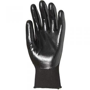 Gants de manutention Coverguard Eurolite 1niab J15 enduit 3/4 nitrile noir - 8
